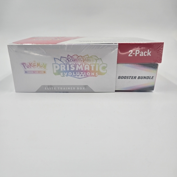 Pokémon TCG Prismatic Evolutions Elite Trainer Box *FACTORY SEALED* - Picture 5 of 7
